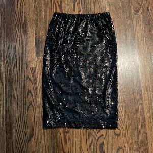 Sequin skirt